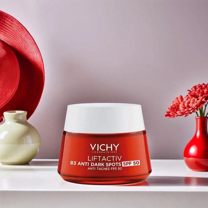 Vichy Collagen 50ml 16 Days Anti-Aging Firming Cream - Deeply Moisturizing Reduces Wrinkles Brightens Revitalizes Daily Facial