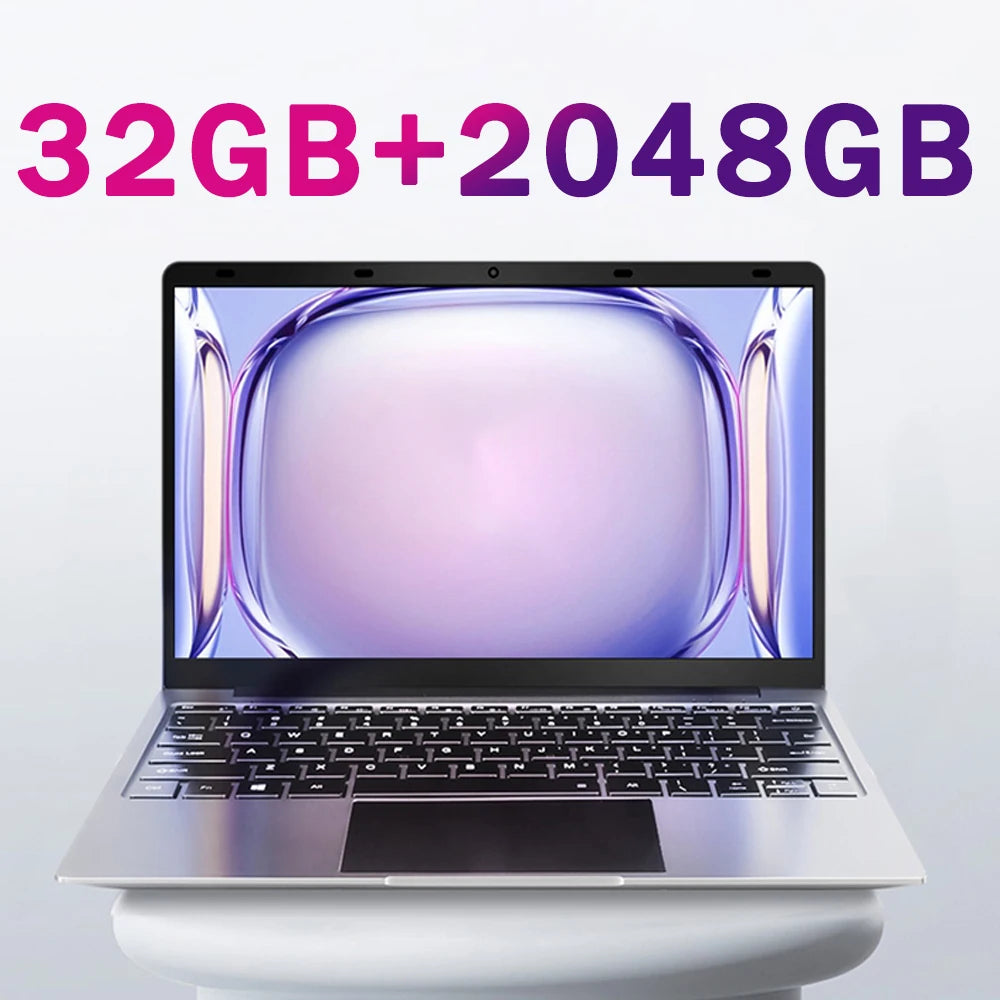 14.1" Ultra Slim i9 Gaming Laptop 32GB 2TB Win11