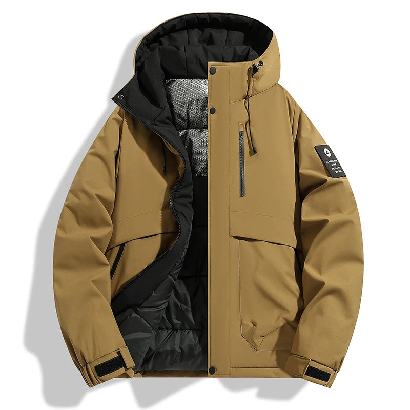 2025 Autumn/Winter New Men's Stormtrooper Jacket with Cotton Thickened Coat for Both Men and Women,Warm and Simple Cotton Jacket
