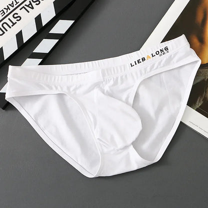 Men's Cotton Bulge Pouch Briefs Breathable Sport
