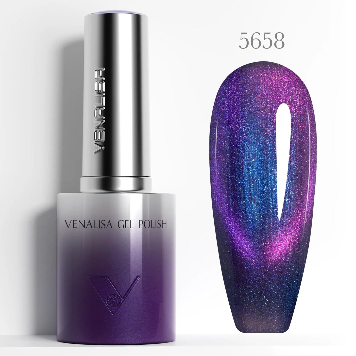 Venalisa TPO Free Hema Free 10ml Winter Nails Warm Coffee Cat Eye Nail Gel Polish Magnet Soak Off UV LED Semi Permanent Nail Gel