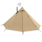 Camping Hot Tent with Chimney Window Outdoor Ultralight Tipi Teepee Tent Pyramid Double Layer Bushcraft 1 Person Tents Hot Tent