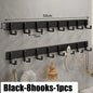 Punch-free wall-mounted living room clothes hanger load-bearing hook towel bathroom wall strong adhesive hanger
