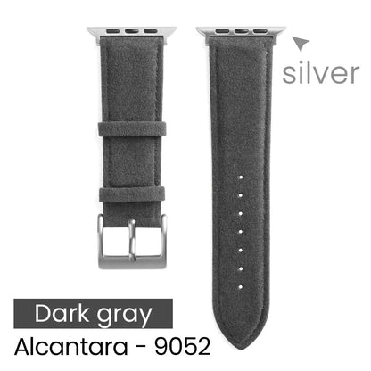 YMW Alcantara Apple Watch Band - Suede Leather Strap