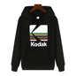 Kodak Brand Fashion Retro Y2K Print Autumn and Winter Men Sports Hoodie Outdoor Casual Casual Comfortable Street Jacket Clothing