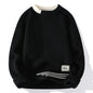 Pullovers Men Fashion Knitted Sweater Mens O-Neck Patchwork Casual Knitwear Slim Pullover Sweaters