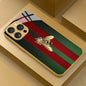 Golden Bee Glass Phone Case – iPhone 11-17 Pro Max