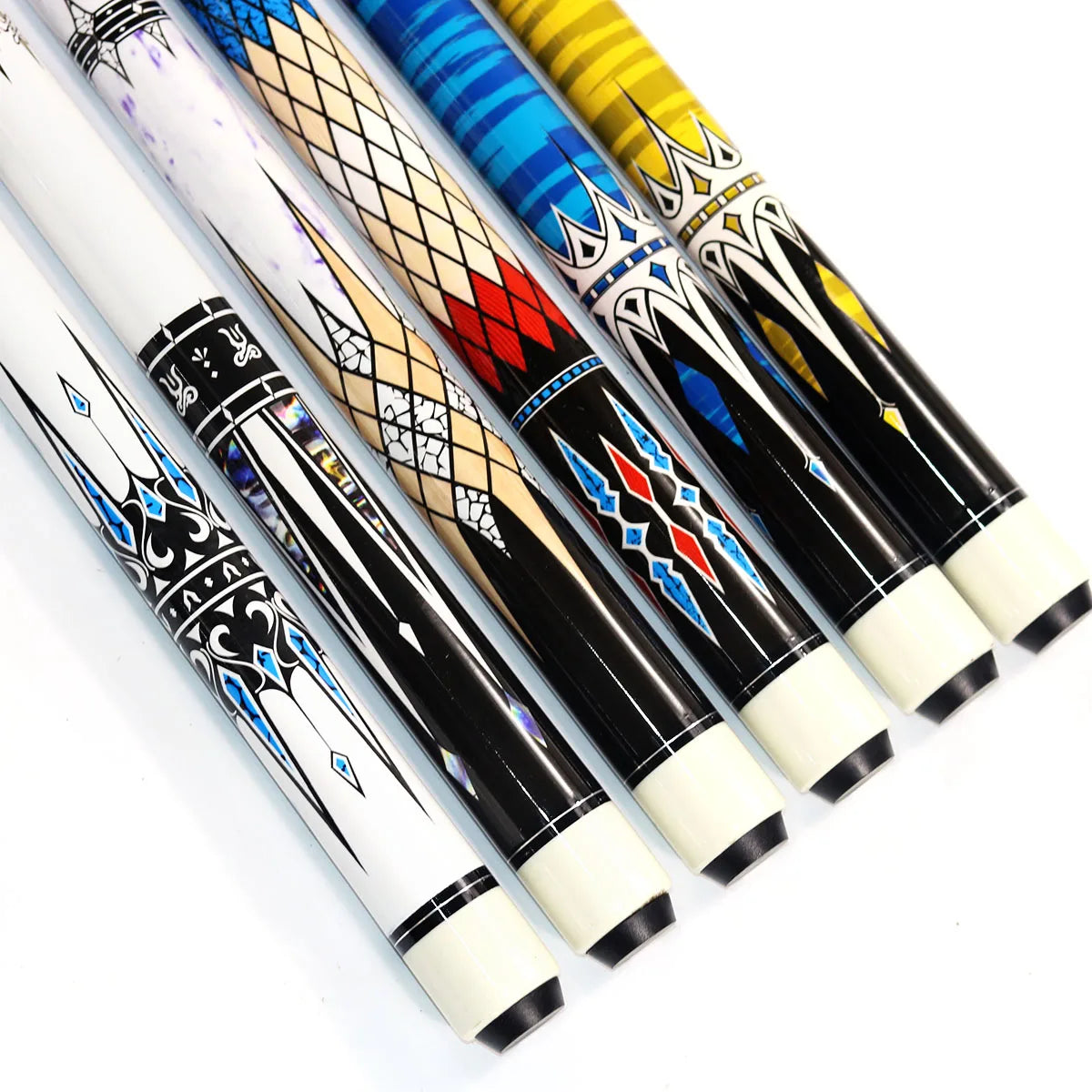 Neuer Snookerclub Training 2-teiliger Billardqueue Holz-Queue-Stock