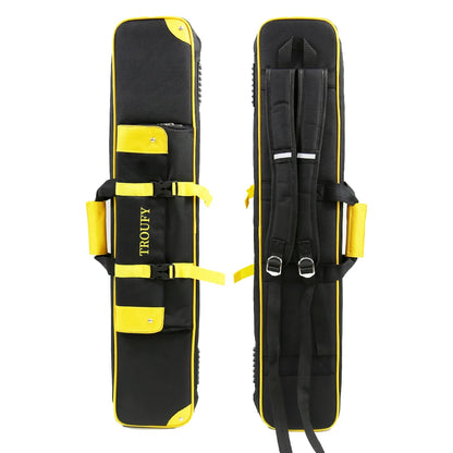 Pool Cue Case 9 Holes – 5 Shafts 4 Butts 1/2 Split