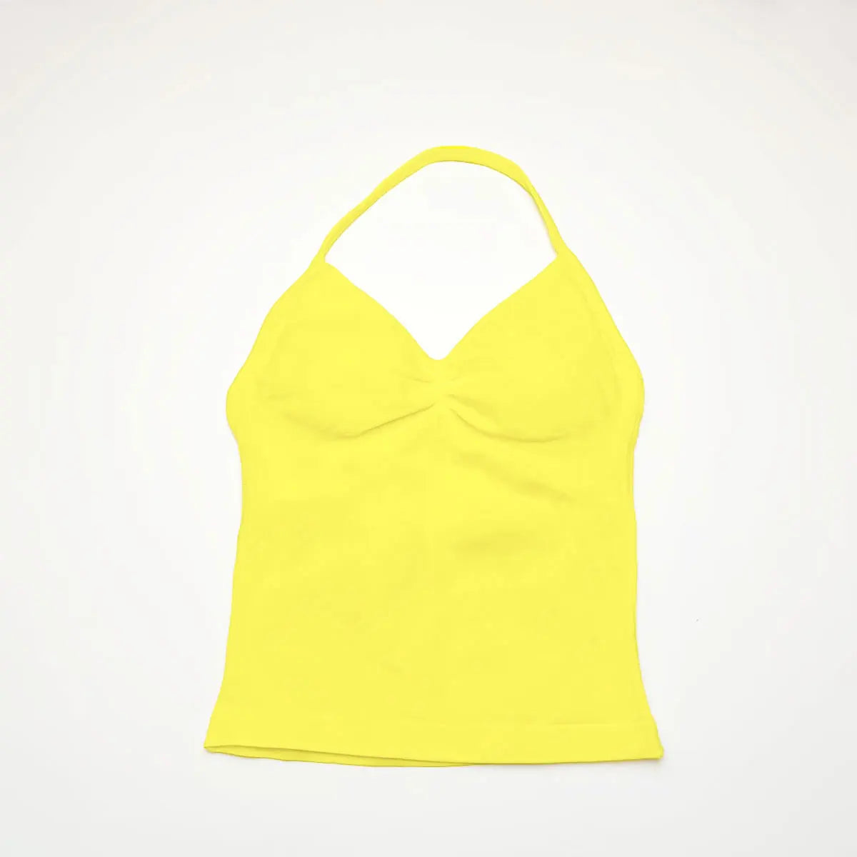 NCLAGEN Impact Longline Trägertop Sport Yoga Weste Damen Fitness Tank Top Gym Schöner offener Rücken BH Laufen Workout Neckholder
