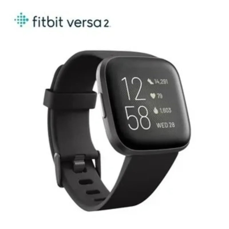 Google Fitbit Versa 2 Smartwatch Herzfrequenz Schlaf Schritte Trainingserkennung Bluetooth wasserdichte Smartwatch