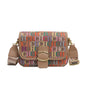 Winter Hot Sale Contrasting Color Letter Inkjet  Square Bag Luxury Trendy Single Shoulder Width Webbing Crossbody Women's Bag