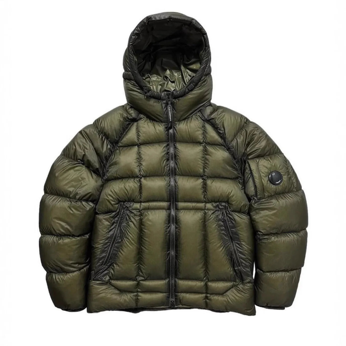 Neue winddichte Thermo-Daunenjacke – Kapuzenmantel für Paare mit Flanellfutter, langer Winterparka für Herren und Damen