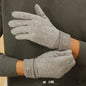 Winter Cashmere Gloves for Women Warm Touch Screen Gloves Cold Protection Full Finger Mittens Outdoor Cycling Thick Woolen Glove