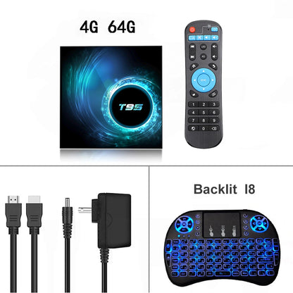 Smart TV Box 2025 T95 Plus HD 6K Android 14 Allwinner H616 4GB 64GB 128GB Dual Wifi Mediaplayer PK X96Max Plus H96 Set Top Box