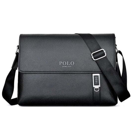 Business Men Leather Shoulder Bag Boy Crossbody Designer Luxury Briefcase Messenger Bags Male Christmas Gift Men's Handbags