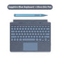 2025 New Color Microsoft Surface Pro 8/9/X/10/11 Bluetooth Magnetic Keyboard with Pen Slot,Touchpad and 7-color Backlit Keyboard