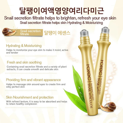 Snail Collagen Face Cream & Eye Serum | Anti-Aging, Brightening & Dark Circle Remover