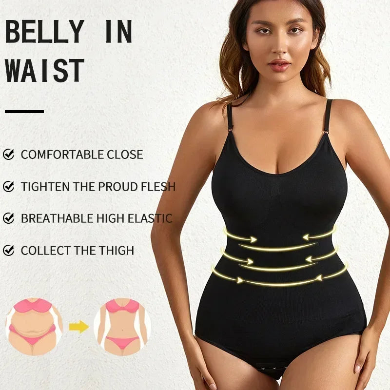 1 Stück nahtloser formgebender Bodysuit, Bauchkontrolle Po-Lifting Body Shaper, Damen-Unterwäsche & Shapewear