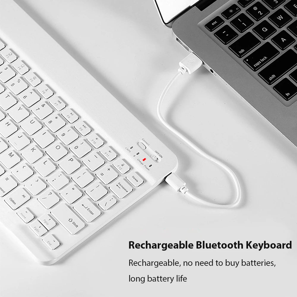 Mini Bluetooth Keyboard & Mouse for iPad Tablet Phone
