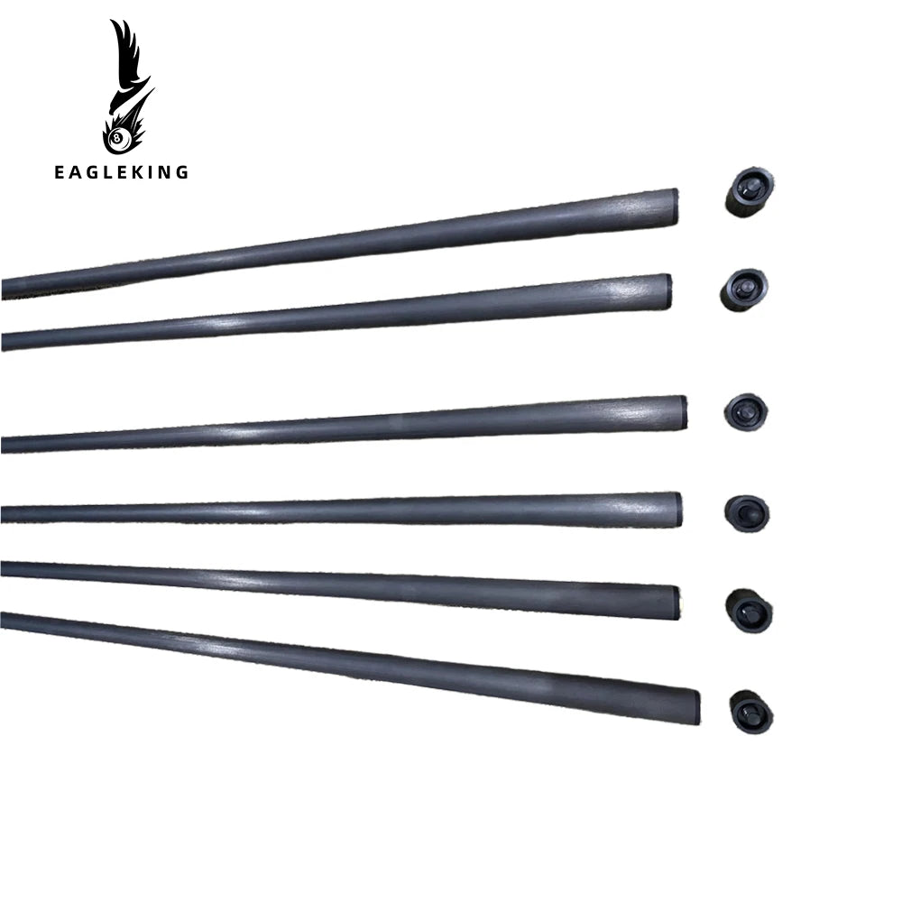 Queue-Stock Customized Carbon Fiber Shaft Fabrik Direkt OEM Kundenspezifisches Carbon Fiber Billard Queue Queue-Zubehör