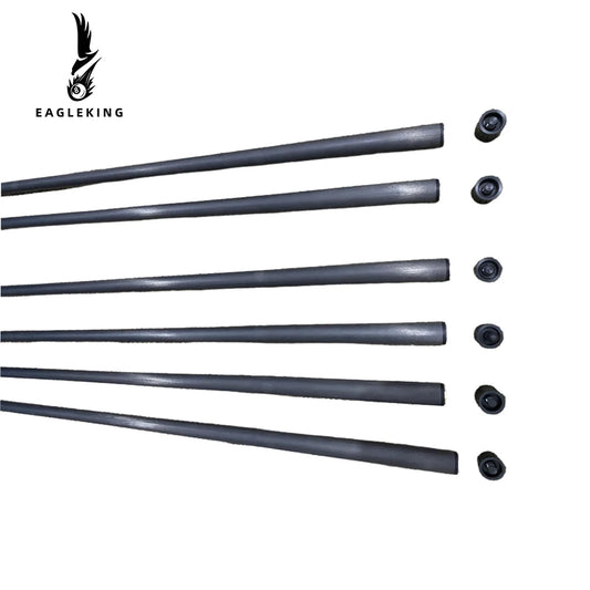 Queue-Stock Customized Carbon Fiber Shaft Fabrik Direkt OEM Kundenspezifisches Carbon Fiber Billard Queue Queue-Zubehör