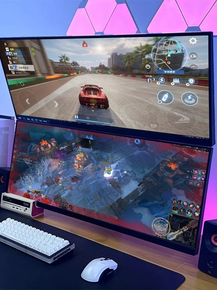 40-Zoll-4K-Monitor mit Dual-Screen