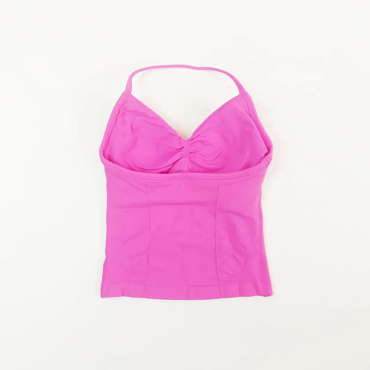 NCLAGEN Impact Longline Trägertop Sport Yoga Weste Damen Fitness Tank Top Gym Schöner offener Rücken BH Laufen Workout Neckholder