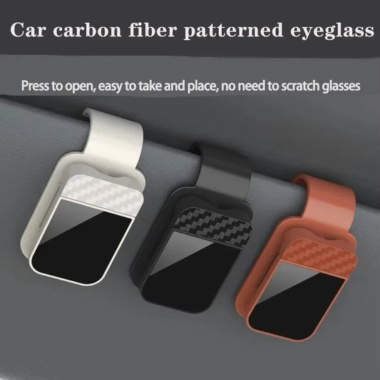 Car Sun Visor Sunglasses Clip & Eyeglasses Hanger