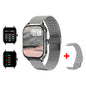 LAXASFIT Neue H9 Promax Smartwatch Zifferblatt zum Annehmen von Anrufen Kalorien-Tracking Herzfrequenz-Oximetrie-Überwachung Bluetooth Smartwatch