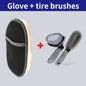 Wool Plush Car Wash Gloves - Soft Cleaning Brush
