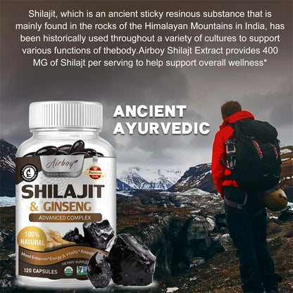 Shilajit - Energy Boost & Heart Circulation Support