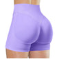 Summer High Waisted Yoga Shorts Fashionable and Sexy Running Fitness Pants Solid Color Yoga Leggings Customizable labels