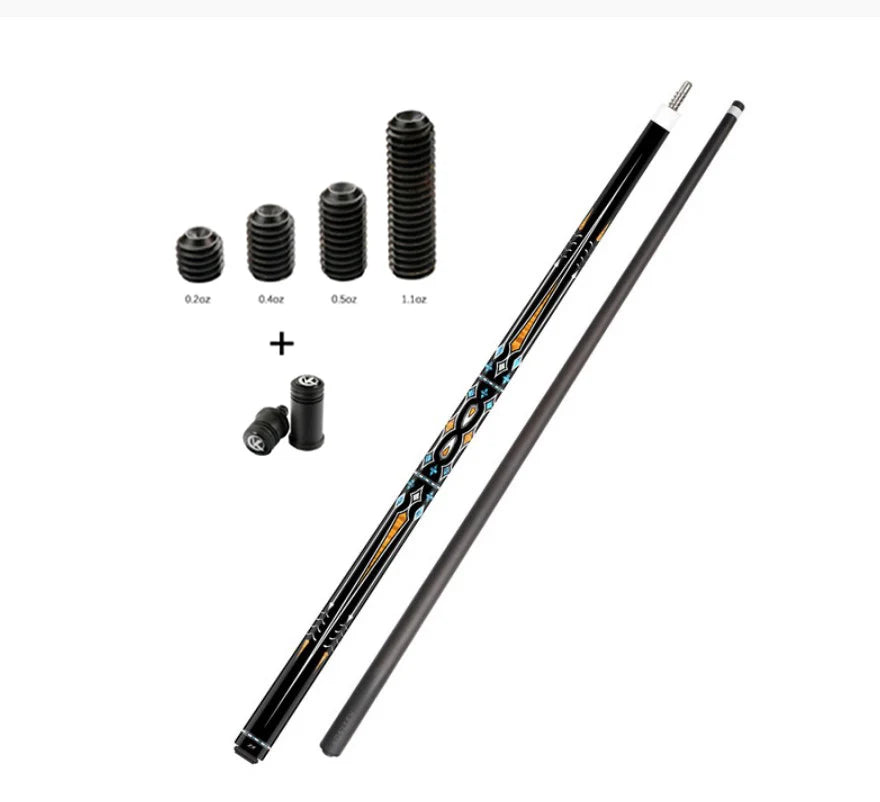 ZOKUE Carom Stick Professional Carom Billiard Cue Korean 3 Cushion Billiard Cue Carom Taper 12mm Tip 142 cm Libre Cue with Case