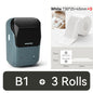 NIIMBOT B1 Portable Thermal Printer With Tapes 2 Inch Adhesive Label Printer Mini Bluetooth Sticker Maker Support Smartphones PC