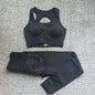 2PCS XL Seamless Women Fitness Arise Epic Yoga Sets High Waist Gym Scrunch Leggings Sports Bra Workout Active Wear Suits XP228
