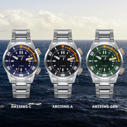 Automatic Dive Watch | Sapphire 20ATM Men Deep Dive Sports