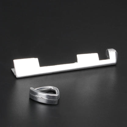 Aluminum Pool Cue Tip Clamp Durable Billiard Cue End Fixer Useful Billiard Stick Clamps Repair Tools for Fixing Ferrule and Tips