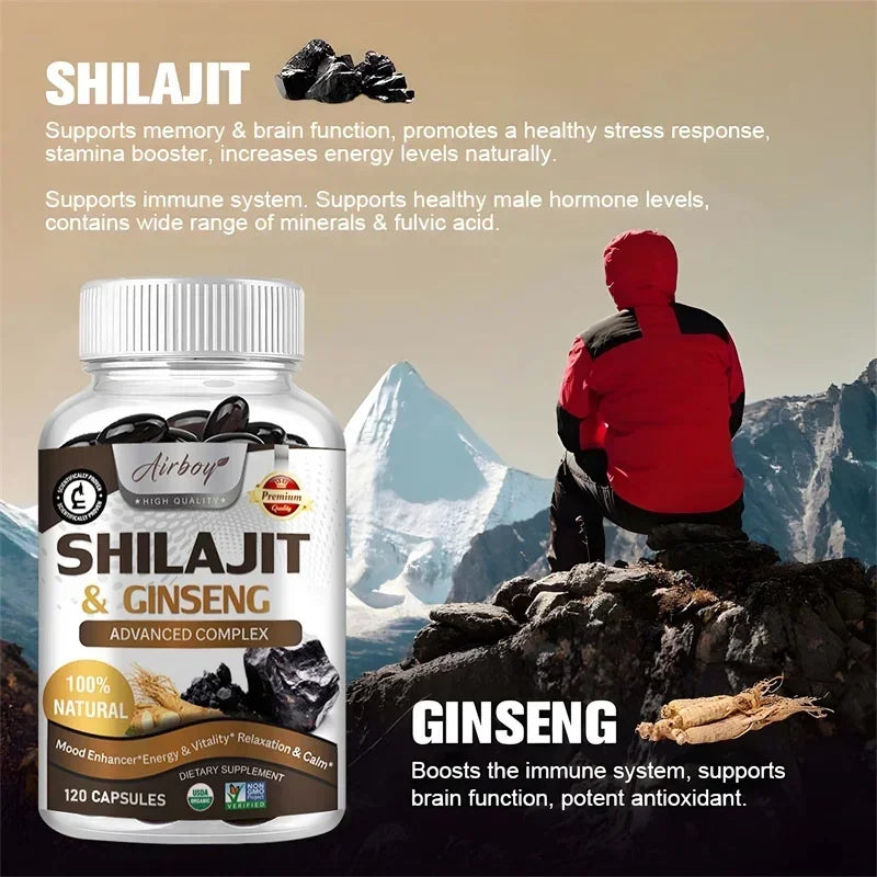 Shilajit - Energy Boost & Heart Circulation Support