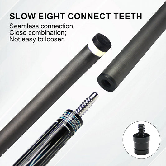 Carbon Fiber Pool Cue Shaft Billiard Stick 13mm 74.5cm Professional Snooker Cue 3 Cushion Billiards Multi-Joint Taco de Billar
