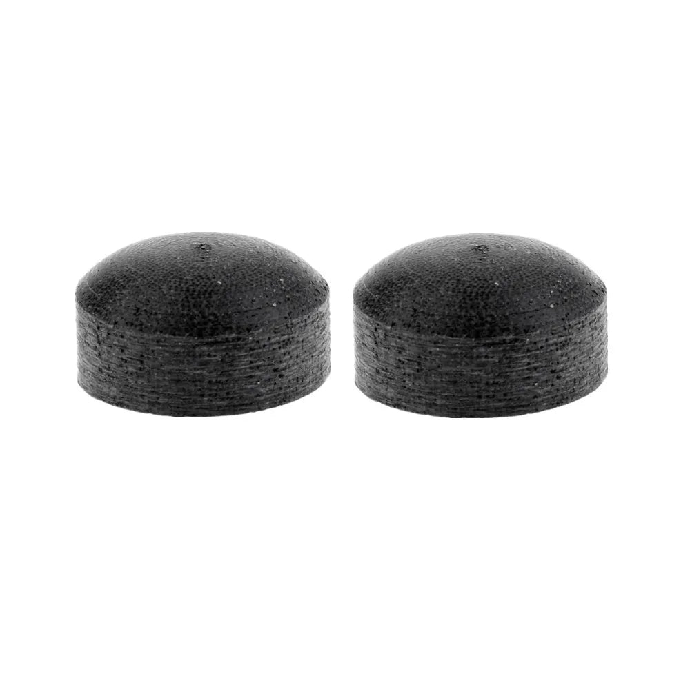 2 STÜCK 14mm Break Jump Queuespitzen Grüne Fiber-Spitzen für Poolbillard Queue Billard Zubehör