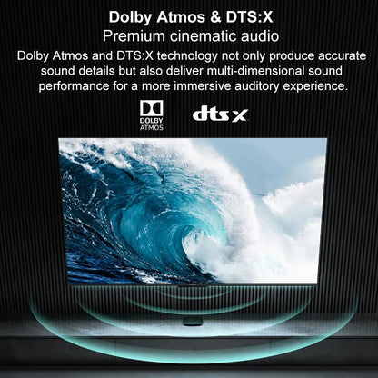 Xiaomi Mi TV Box S 3rd / 2nd Gen, Android Smart TV Box Media Player 4K UHD Google TV Dolby Vision HDR10+ Google Assistant BT5.2