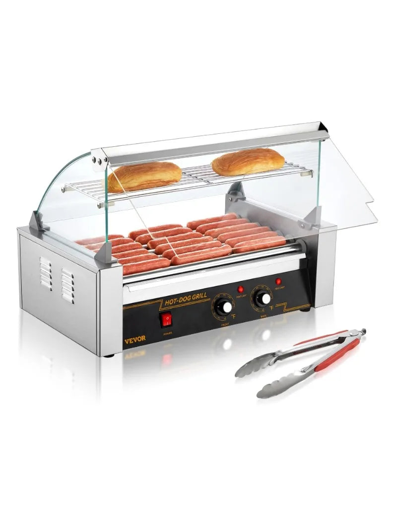 Commercial Hot Dog Roller Electric Sausage Maker Barbecue Grill Machine for Camping Party Home Appliance 220v/110V