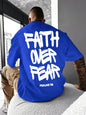Men's Lightweight Letter Print T-Shirt | Summer Casual