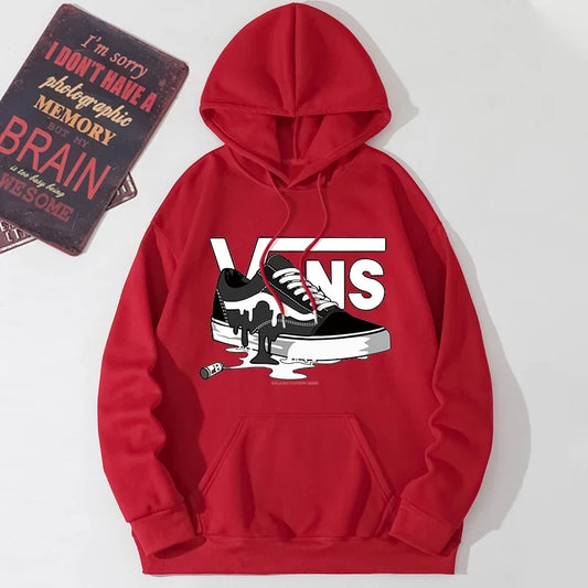 Exclusive Collab Fleece Hoodies Men Women Long Sleeve Sweaters Casual Hoodie Round Neck Sweatshirts Bottom Shirts Pullovers - Teglex