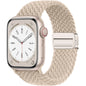 Geflochtenes Armband für Apple Watch 44mm 40mm 45mm 49mm 41mm 38mm Schnallenarmband iWatch Series SE 7 3 6 8 9 Ultra 2 Magnetisches Armband