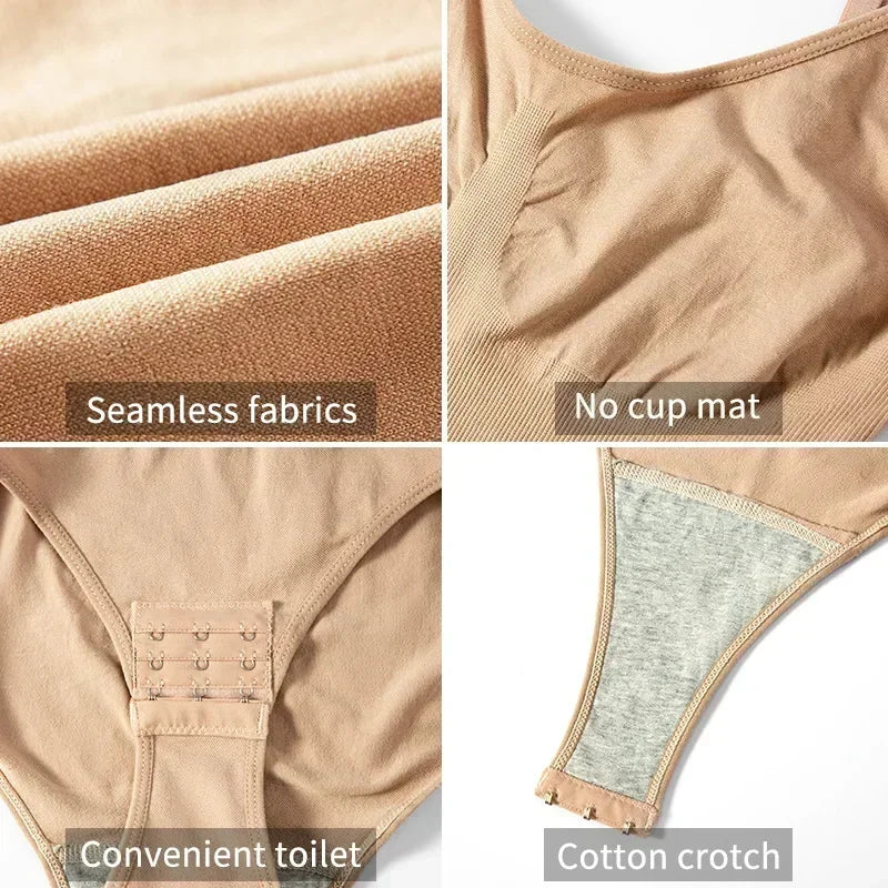 1 Stück nahtloser formgebender Bodysuit, Bauchkontrolle Po-Lifting Body Shaper, Damen-Unterwäsche & Shapewear