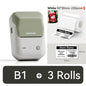 NIIMBOT B1 Portable Thermal Printer With Tapes 2 Inch Adhesive Label Printer Mini Bluetooth Sticker Maker Support Smartphones PC