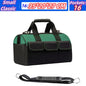 Upgrade 23inch Heighten large capacity Tool Bag Thickened 1680D Oxford Waterproofed Wear-Resistant Electrician Storage Toolkit