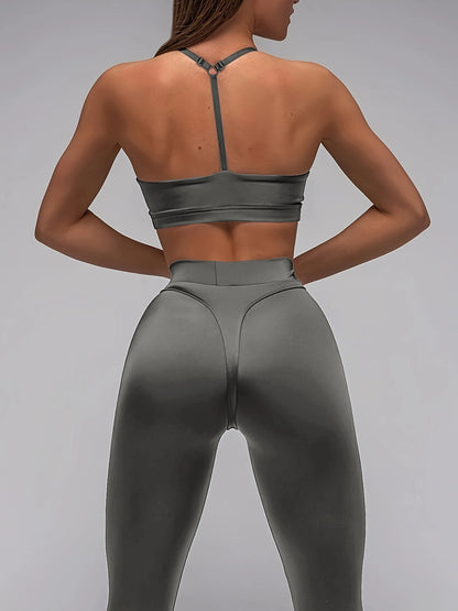 2024 Black Sexy High Waist Scrunch Butt Yoga Leggings Thick Workout Butt Lifting Plus Size Tights Yoga Pants For Women